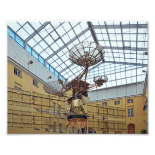 Satellite, Communications Museum, St. Petersburg Photo Print