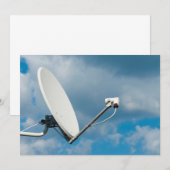 Satellite dish (Front/Back)