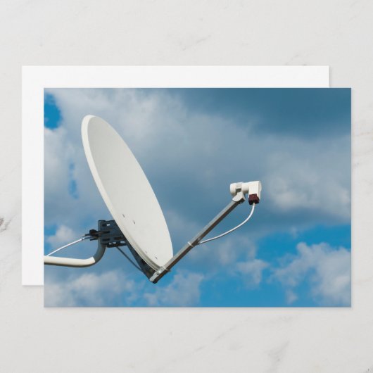 Satellite dish (Front/Back)