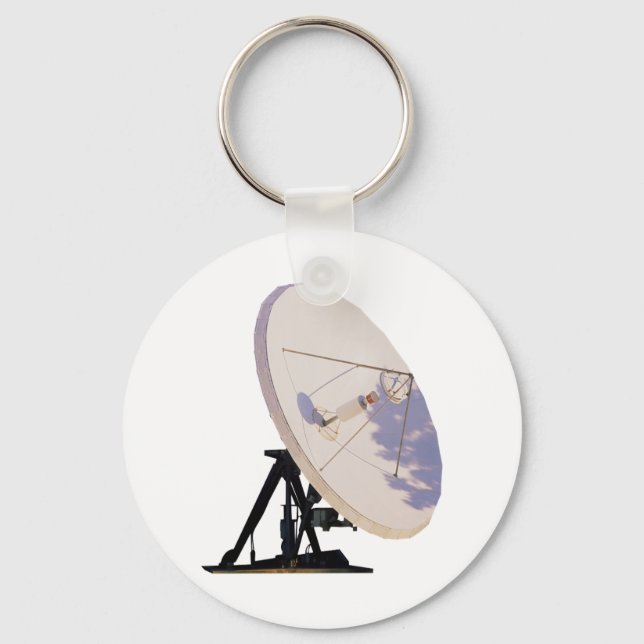 Satellite Dish Keychain (Front)