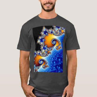 Satellite Double Spiral Mandelbrot Set T-Shirt