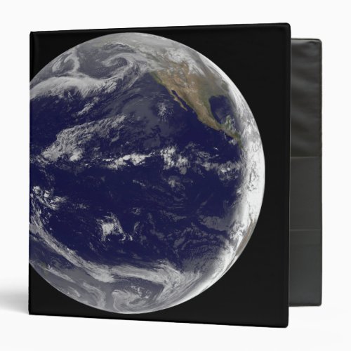 Satellite image of Earth 2 3 Ring Binder