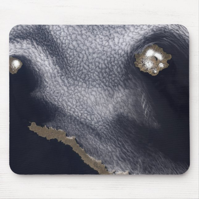 Satellite image of Semisopochnoi Island Mouse Pad (Front)