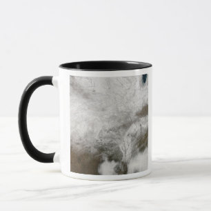 Satellite view of a severe winter storm mug