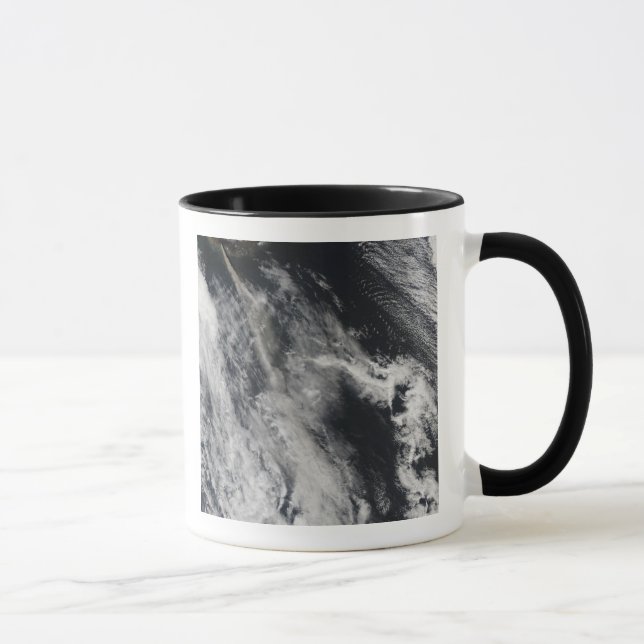 Satellite view of an ash plume 2 mug (Right)