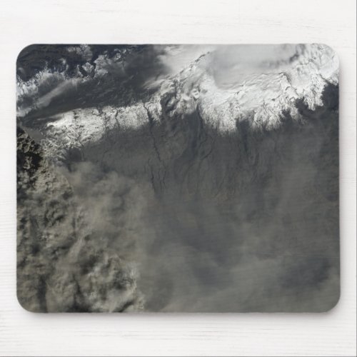 Satellite view of an ash plume 4 mouse pad