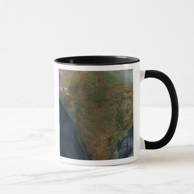 Satellite view of Central India Mug (Right)