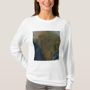 Satellite view of Central India T-Shirt