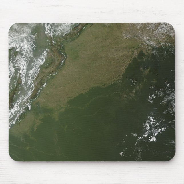 Satellite view of eastern Columbia Mouse Pad (Front)