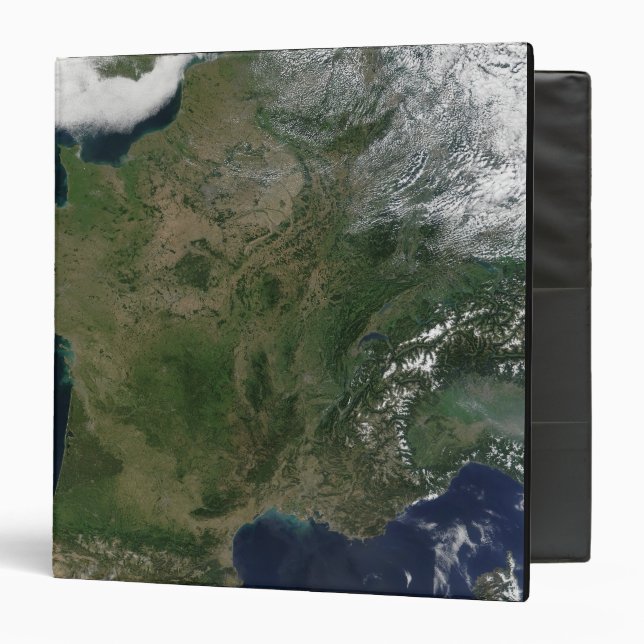 Satellite view of France Binder (Front/Inside)