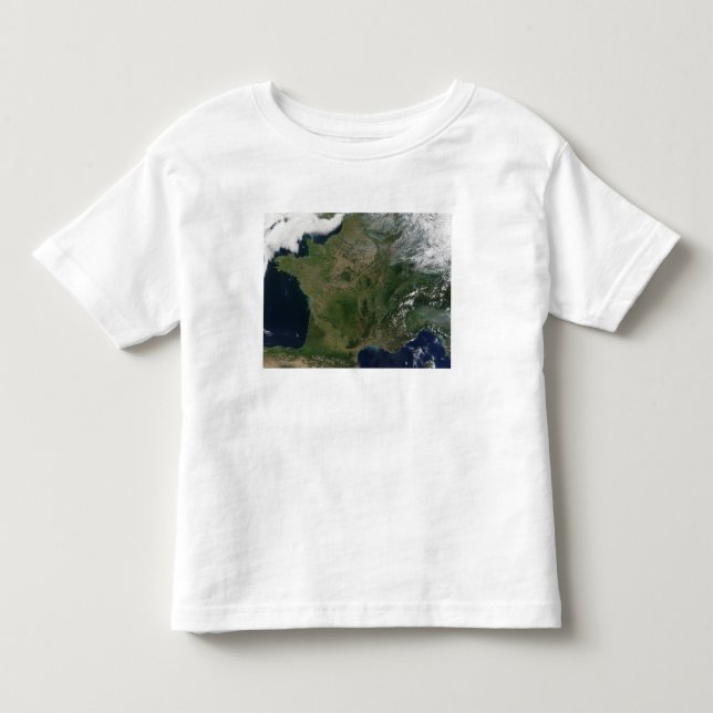 Satellite view of France Toddler T-shirt (Front)