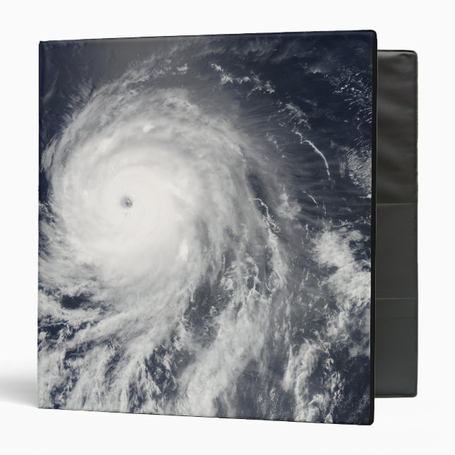 Satellite view of Hurricane Celia 3 Ring Binder (Front/Inside)