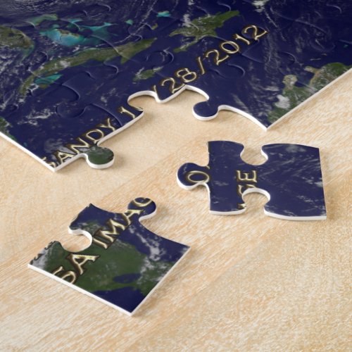 Satellite View of Hurricane Sandy Jigsaw Puzzle