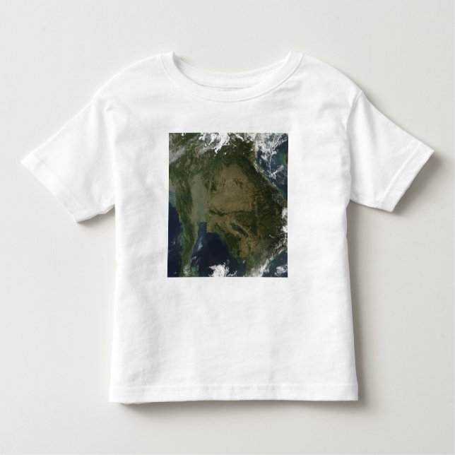 Satellite view of Indochina Toddler T-shirt (Front)