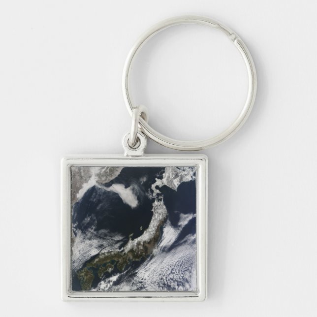 Satellite view of Japan Keychain (Front)
