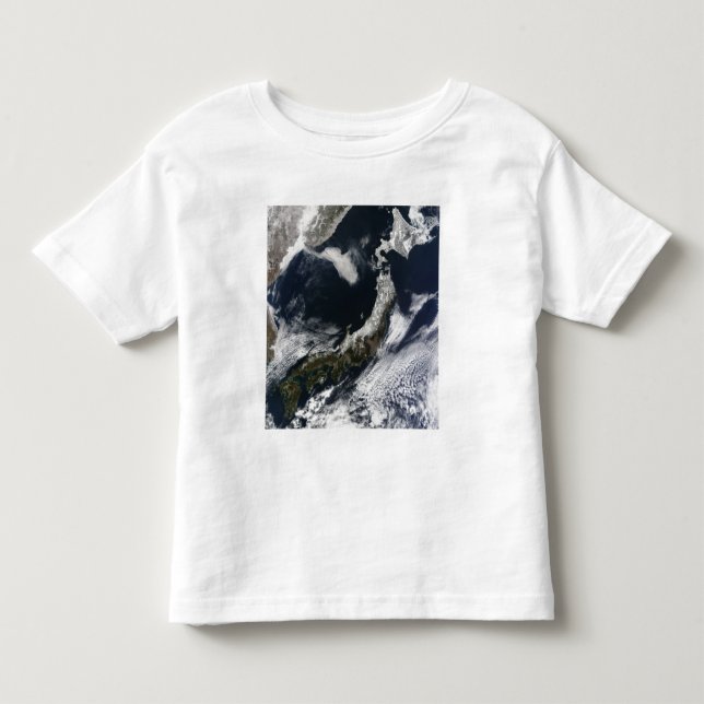Satellite view of Japan Toddler T-shirt (Front)