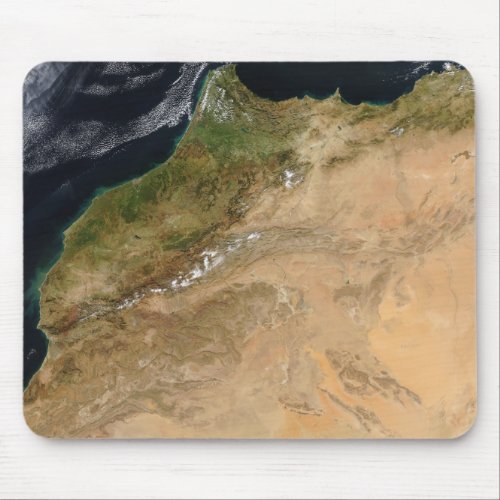Satellite view of Morocco Mouse Pad