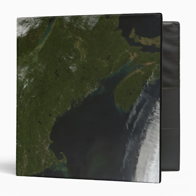 Satellite view of New England 3 Ring Binder (Front/Inside)