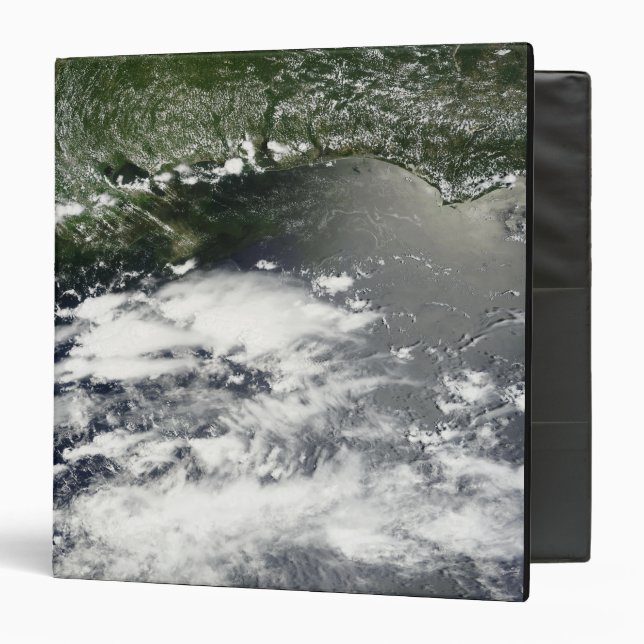 Satellite view of oil leaking 2 binder (Front/Inside)