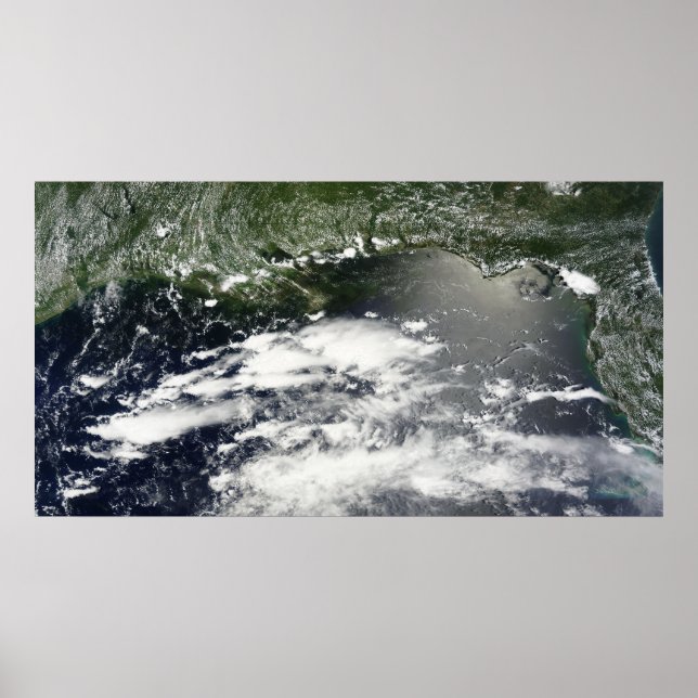 Satellite view of oil leaking 2 poster (Front)