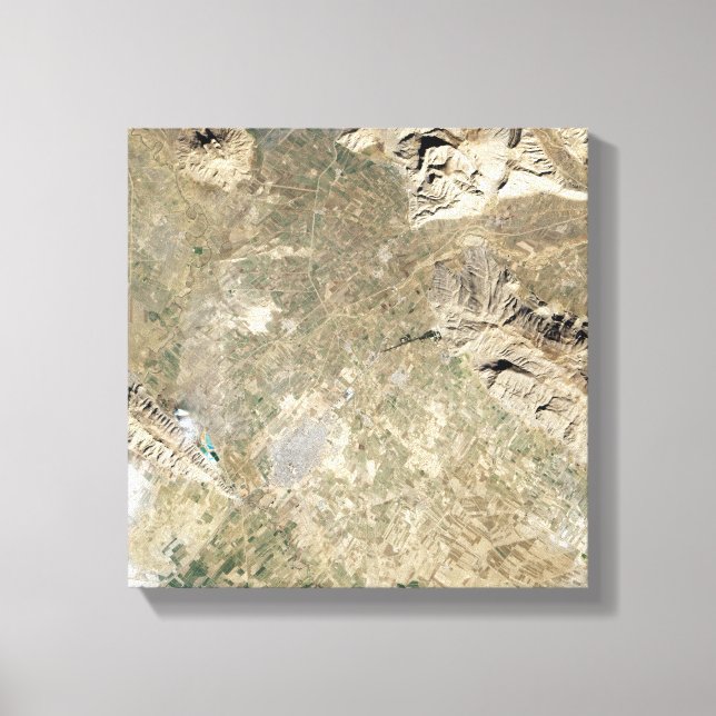 Satellite view of Persepolis Canvas Print (Front)