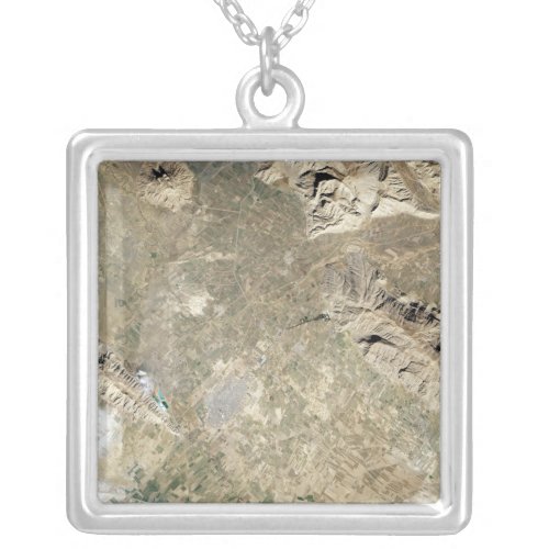 Satellite view of Persepolis Silver Plated Necklace