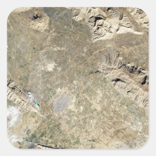 Satellite view of Persepolis Square Sticker