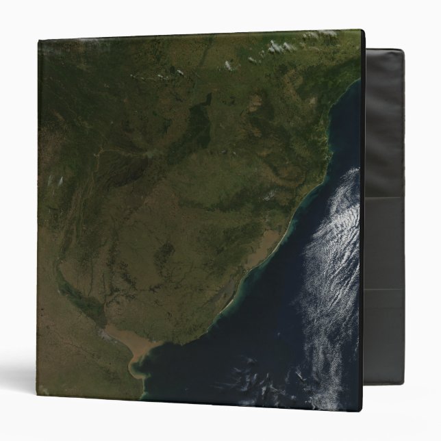 Satellite view of South America Binder (Front/Inside)