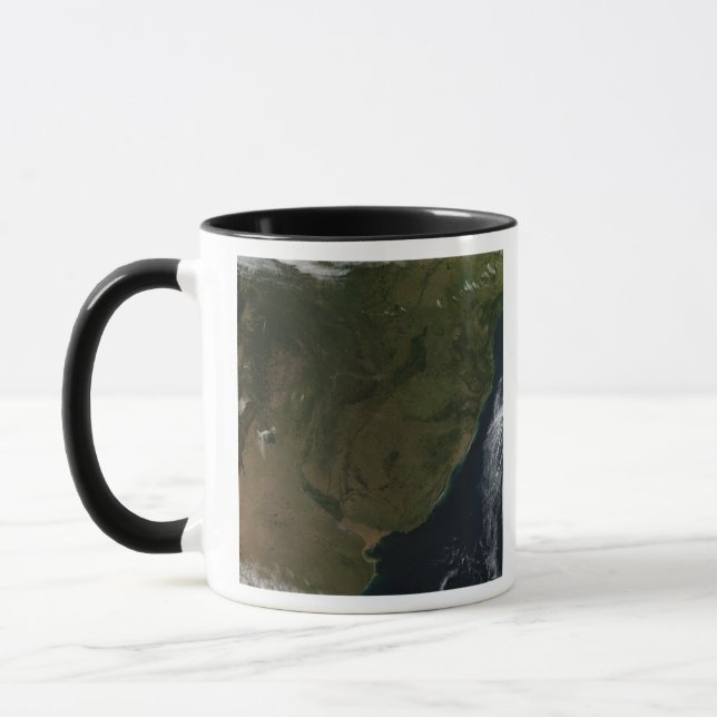 Satellite view of South America Mug (Left)
