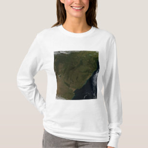Satellite view of South America T-Shirt