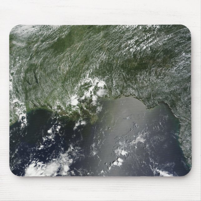 Satellite view of the Gulf of Mexico 2 Mouse Pad (Front)