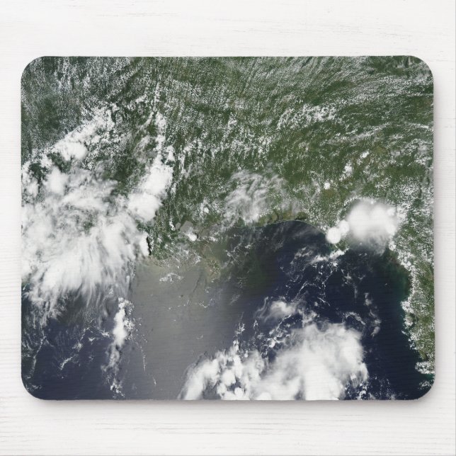 Satellite view of the Gulf of Mexico Mouse Pad (Front)