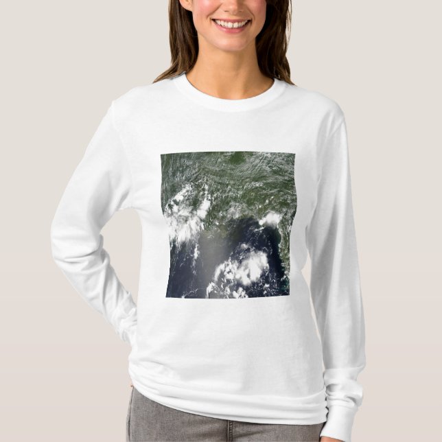 Satellite view of the Gulf of Mexico T-Shirt (Front)
