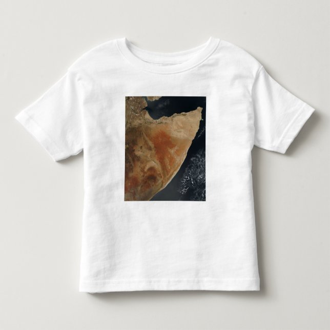 Satellite view of the Horn of Africa Toddler T-shirt (Front)