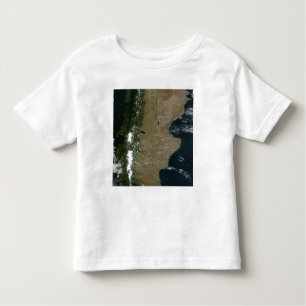 Satellite view of the Patagonia region Toddler T-shirt