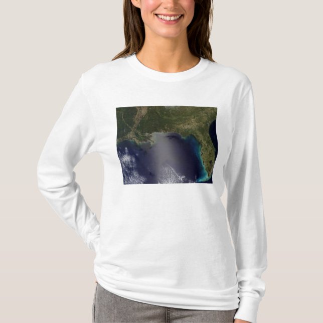 Satellite view of the Southeastern United State 2 T-Shirt (Front)
