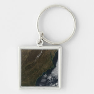 Satellite view of the Southeastern United State Keychain