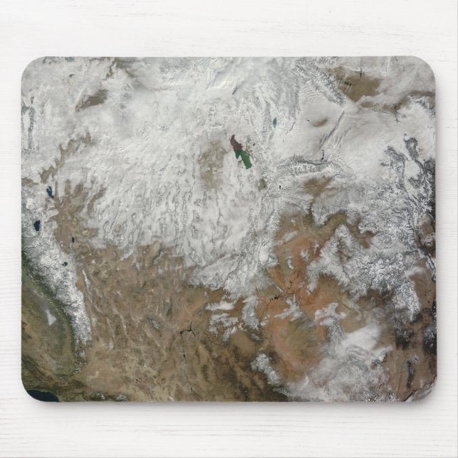 Satellite view of the western United States Mouse Pad (Front)