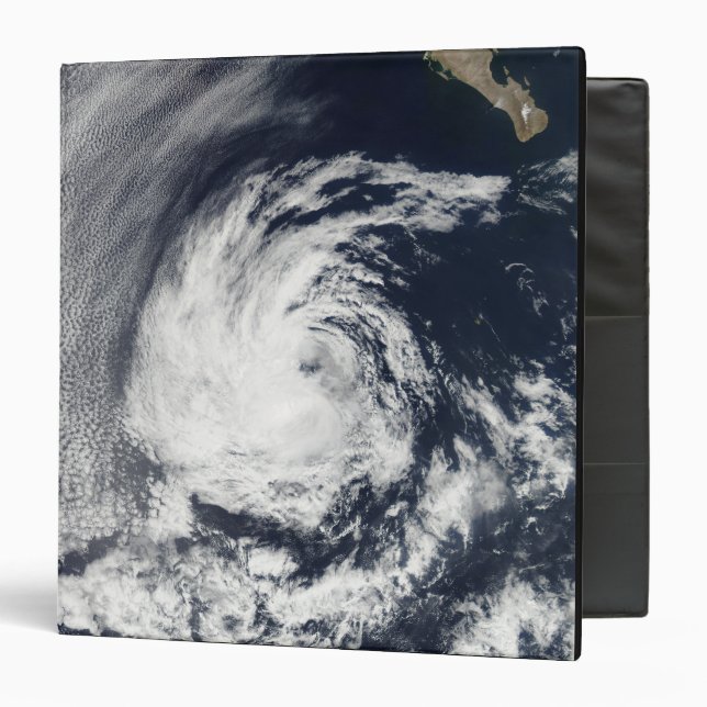 Satellite view of Tropical Depression Blas Binder (Front/Inside)