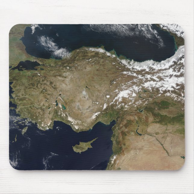 Satellite view of Turkey Mouse Pad (Front)