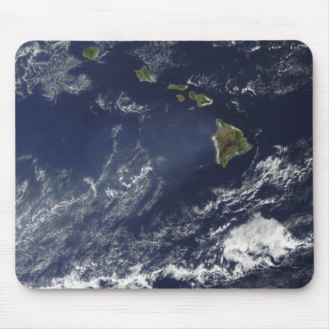 Satellite view of volcanic fog mouse pad (Front)
