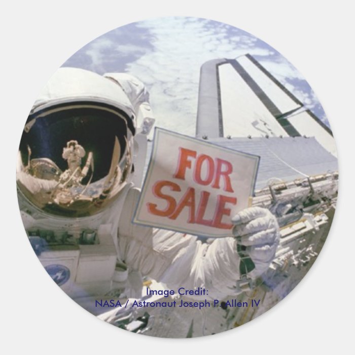 Satellites For Sale Stickers