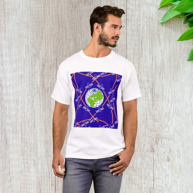 Satellites Orbiting Earth T-Shirt (Creator Uploaded)