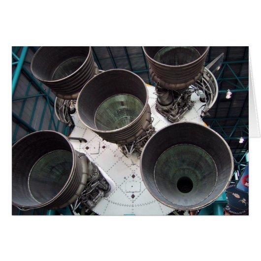 Satern V Rocket Nozzles (Front Horizontal)