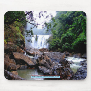 Sathodi Falls, Uttar Kannada, India Mouse Pad