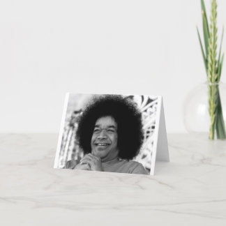 Sathya Sai Baba greeting card