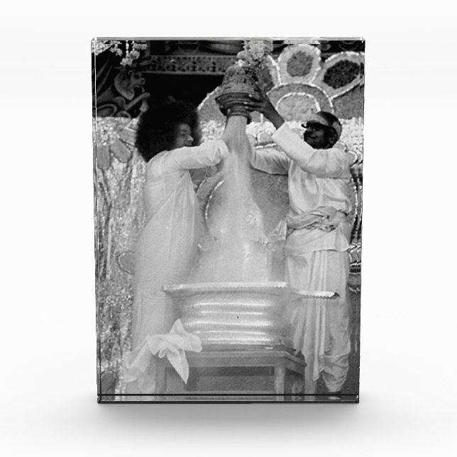 Sathya Sai Baba Sculpture Block (Front)