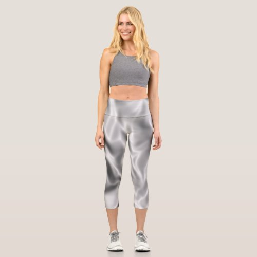 Satin  Capri Leggings