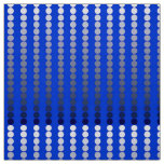 Satin dots - cobalt blue and pewter fabric