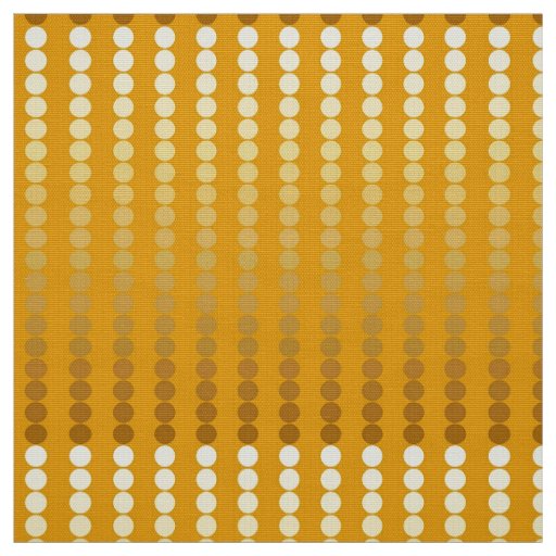 Satin dots - gold and mustard fabric